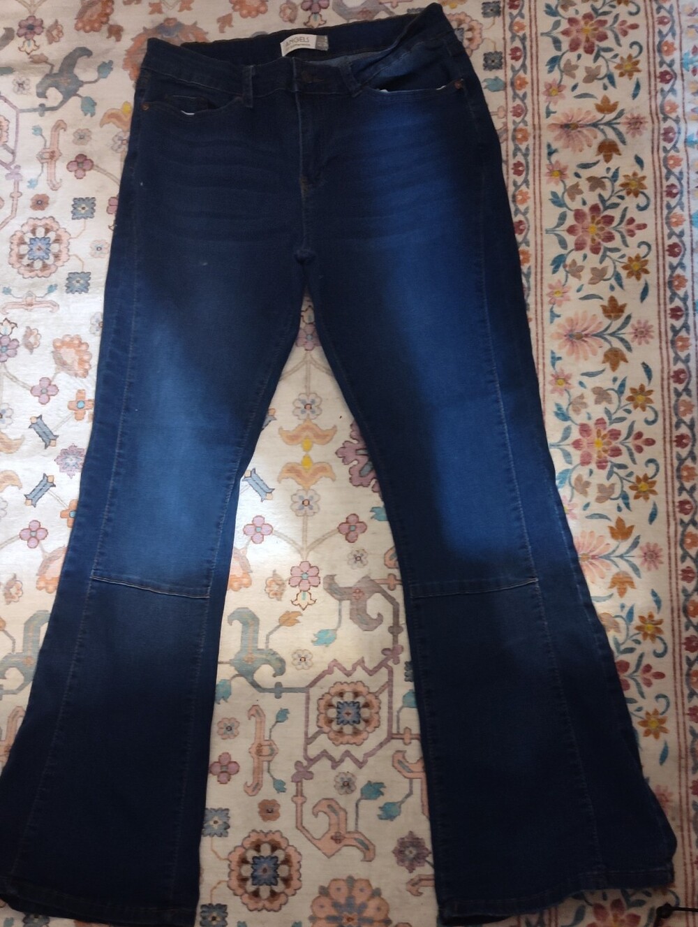 Angels Dark Blue Flare Jeans